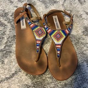 Steve Madden Beaded Sandals